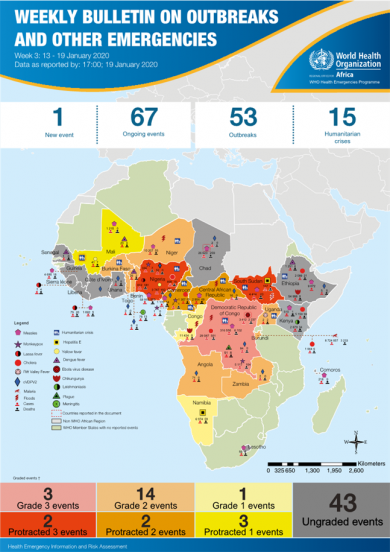 Outbreaks And Emergencies Bulletin Week 3 13 19 January 2020 Who Regional Office For Africa 