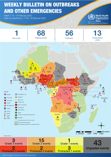 Outbreaks And Emergencies Bulletin Week 7 10 16 February 2020 Who Regional Office For Africa 