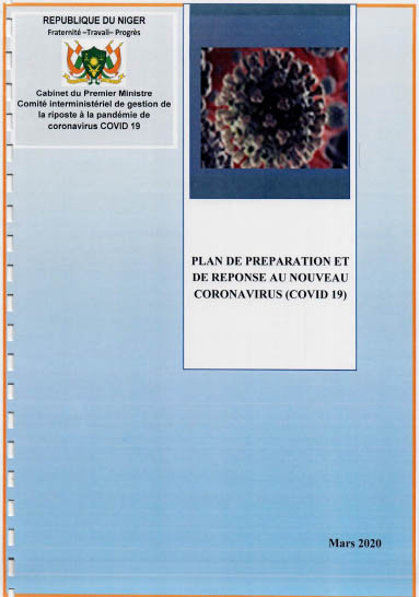 Plan de préparation et de réponse du gouvernement du Niger au nouveau Coronavirus (COVID19)