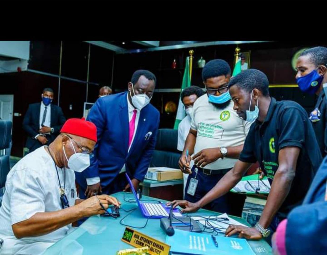 Imo State Launches Innovative Mobile Health Insurance Programme with  Technical Support from WHO | WHO | Regional Office for Africa
