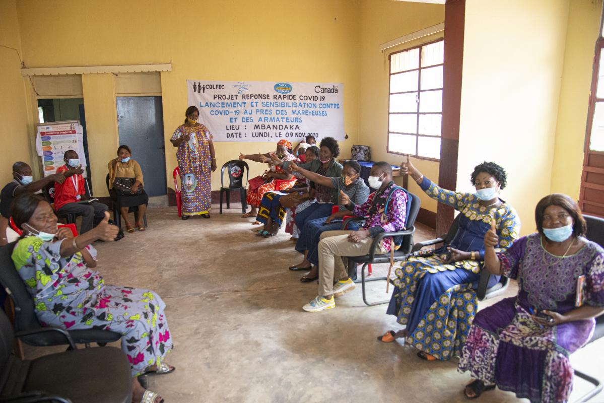 Women at the forefront of Ebola response