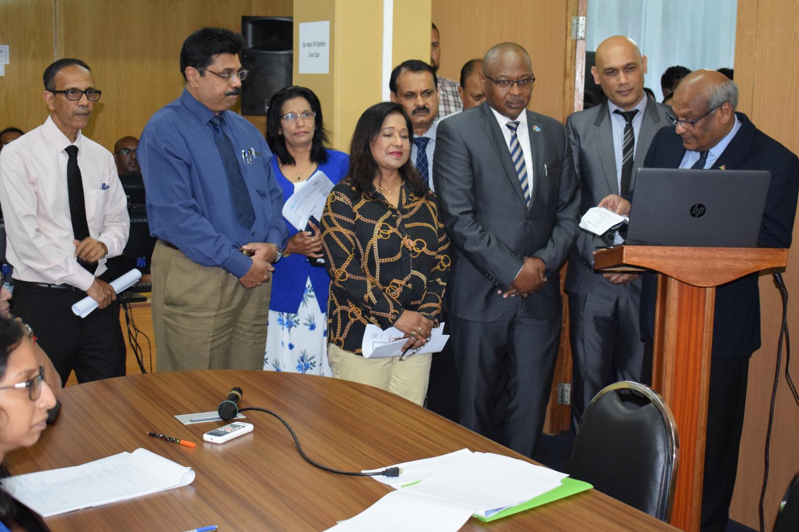 Inauguration of the Virtual Training Laboratory and launching of training of Nurses in NCD Prevention and Control in Mauritius 