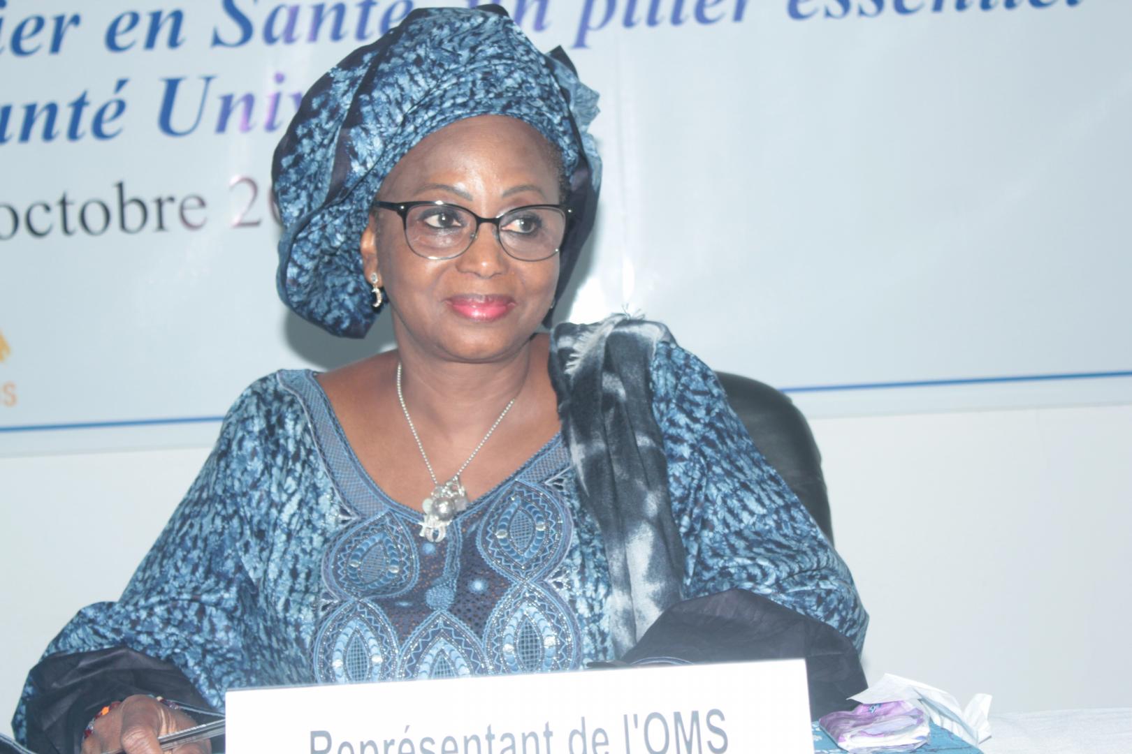 Dr DIALLO Fatoumata Binta Tidiane, Représentante Résidente de l'OMS Togo