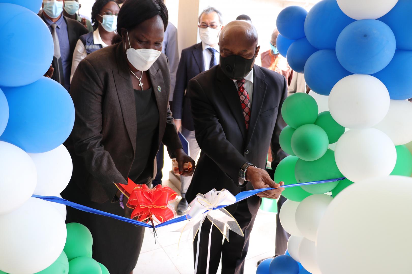 Ribbon-cutting ceremony held for the construction of the second phase of the PHEOC