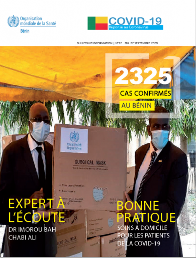 Bulletin Riposte COVID-19 au Bénin N°12