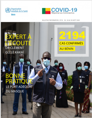 Bulletin Riposte COVID-19 au Bénin N°10