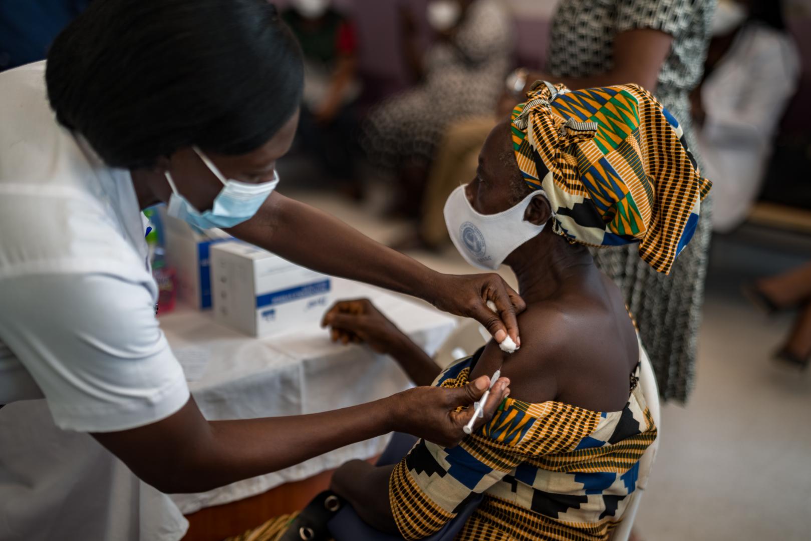 Driving COVID-19 vaccine uptake in Ghana’s hard-to-reach communities 