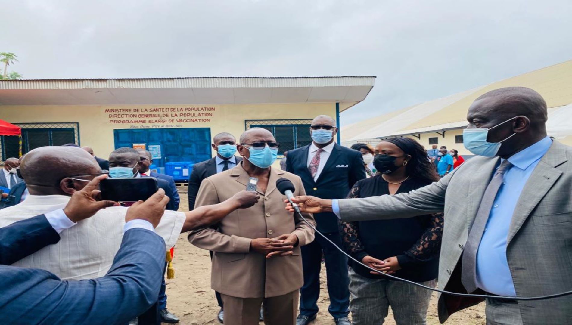 Remise des équipements de la chaine de froid à la République du Congo