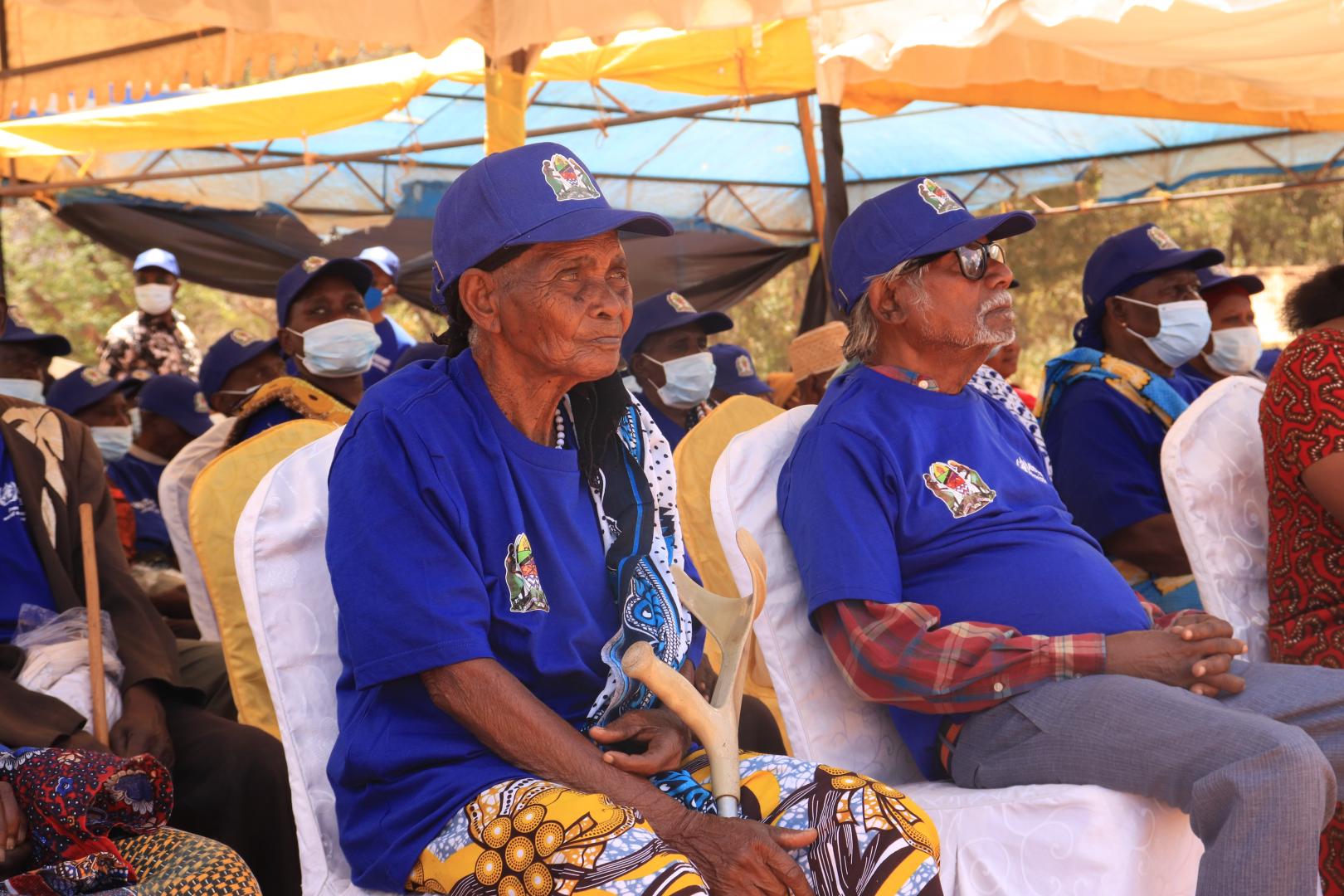 Cross-section of participants during the commemorations