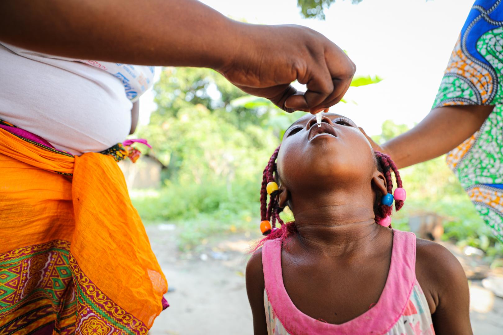 Plus de 80 millions de doses de vaccin contre la polio seront administrées à des enfants d’Afrique australe ciblés par des campagnes de vaccination de masse