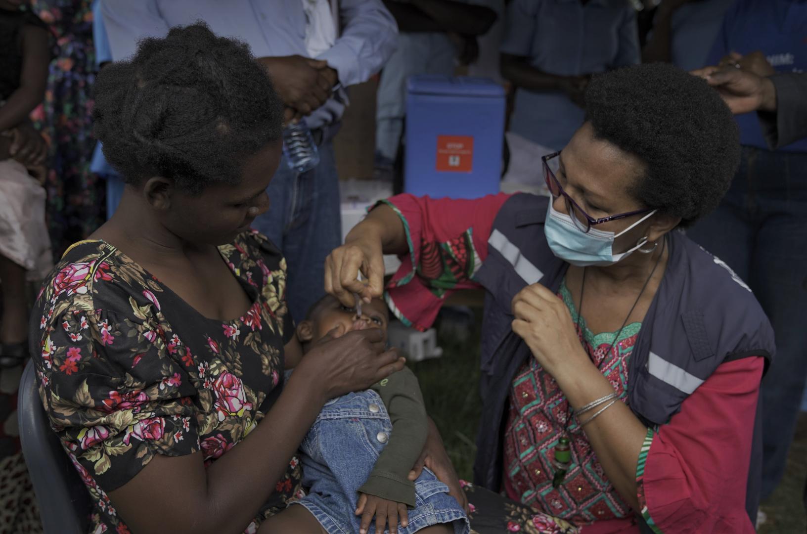 Malawi launches the first round of vaccination campaign against wild poliovirus type 1