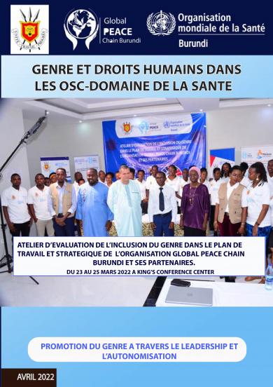 BULLETIN SUR INCLUSION GENRE ET EQUITE