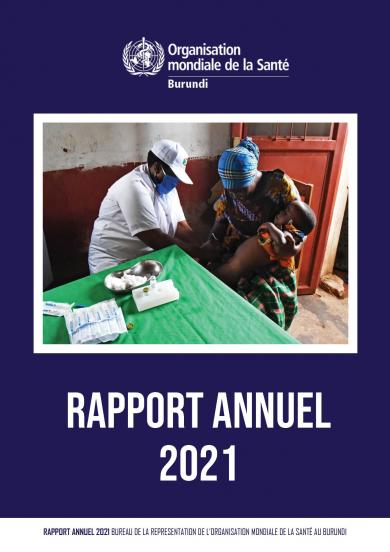 OMS Burundi_Rapport annuel 2021