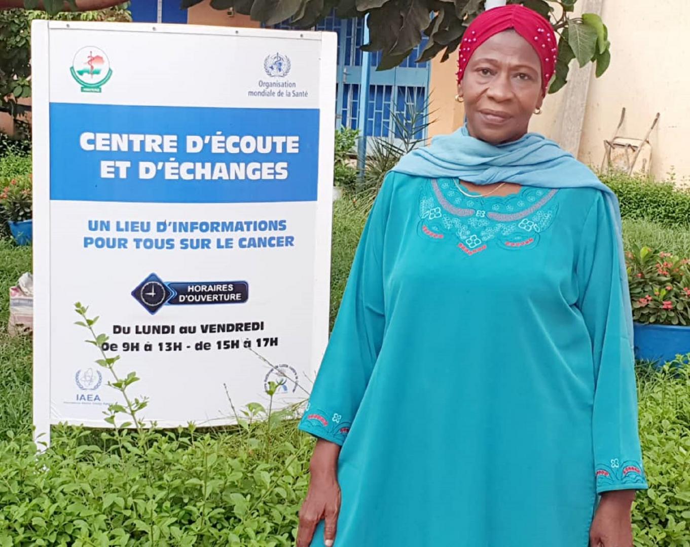 Mme Fatchima Abdou Sambo lutte contre le cancer au Niger