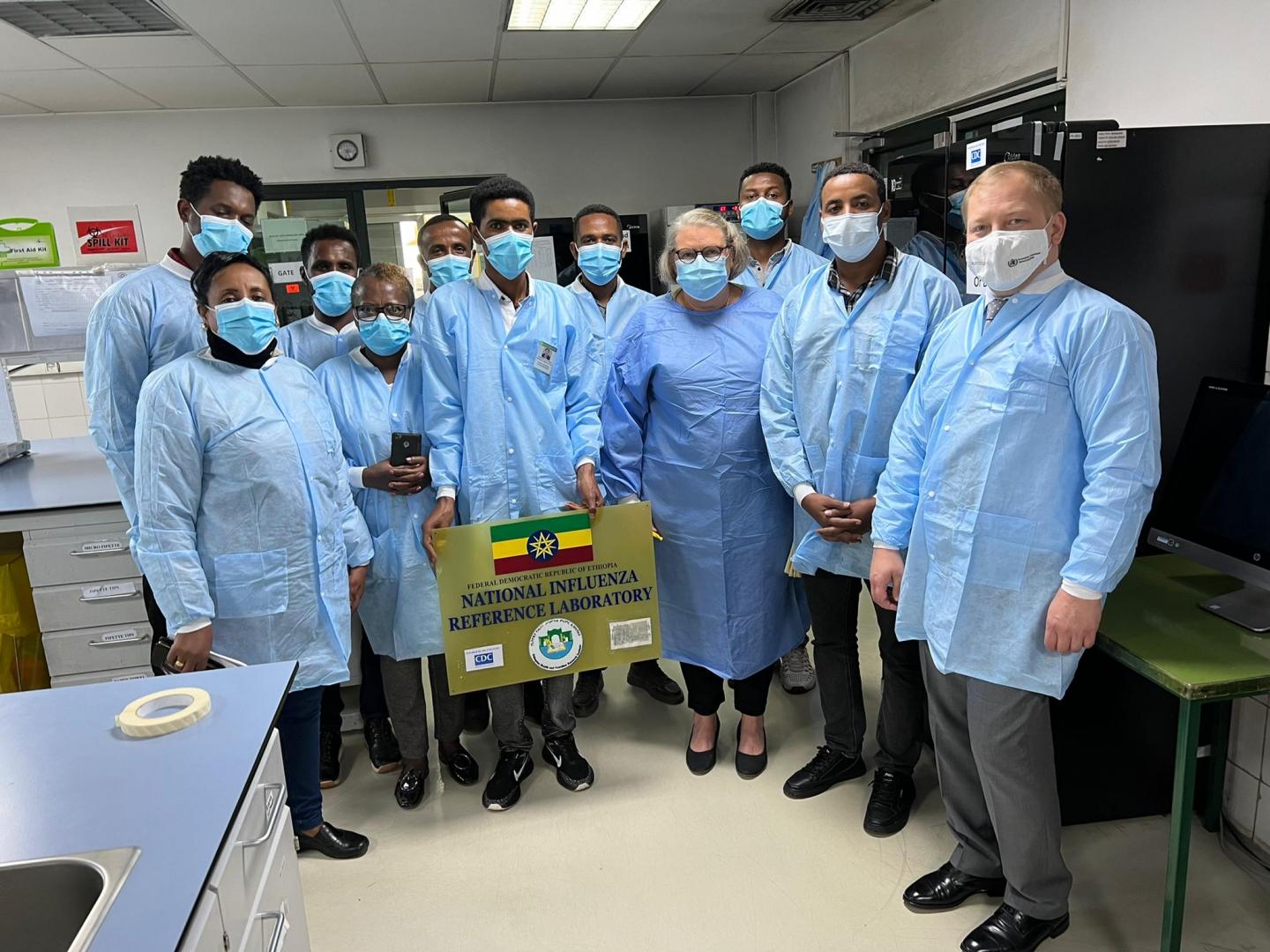 The Ethiopian National Influenza Laboratory gets recognized as a WHO National Influenza Centre
