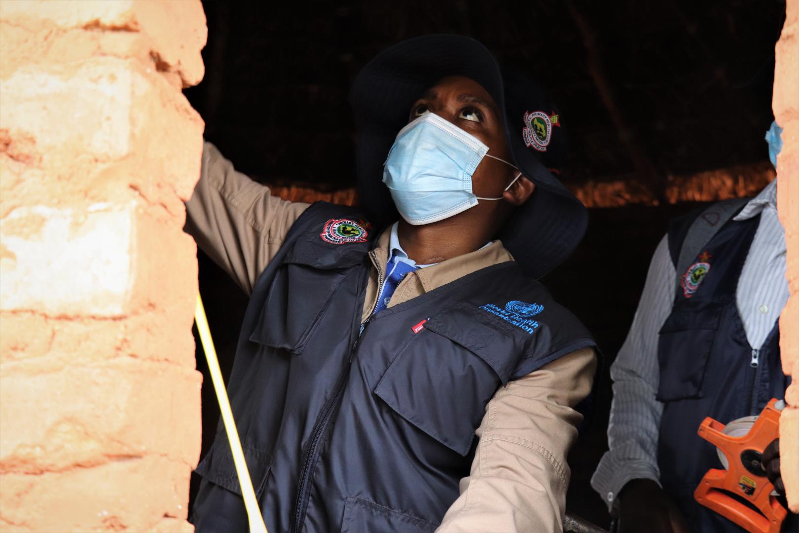 Ministry of Health and Childcare conducting a quantification of house screening materials in Chiredzi 