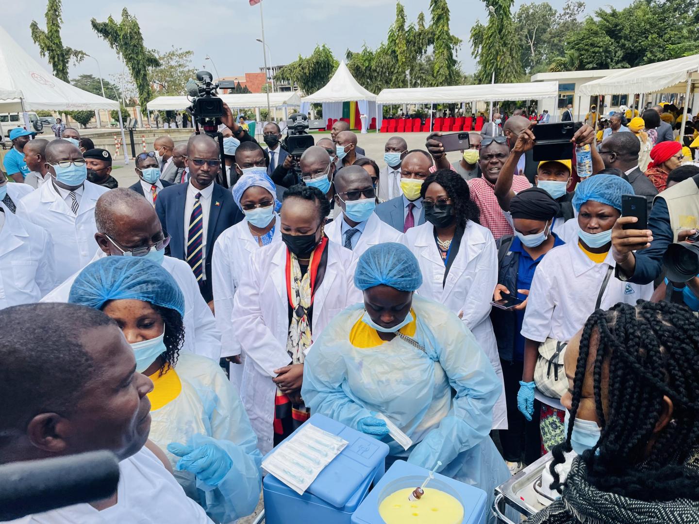 Campagne Nationale de Vaccination Intégrée Contre la Fièvre Jaune et la Rougeole en République du Congo 