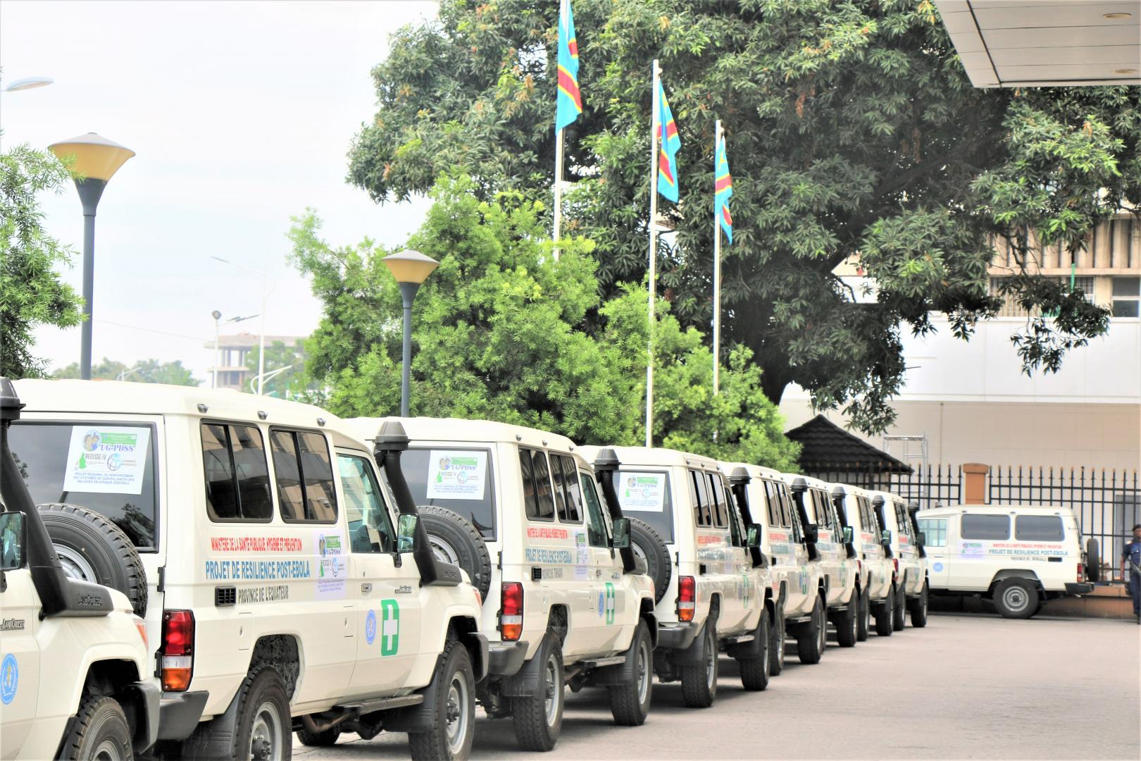 Les ambulances remisent ce jour au ministre de la Santé, Hygiène et Prévention