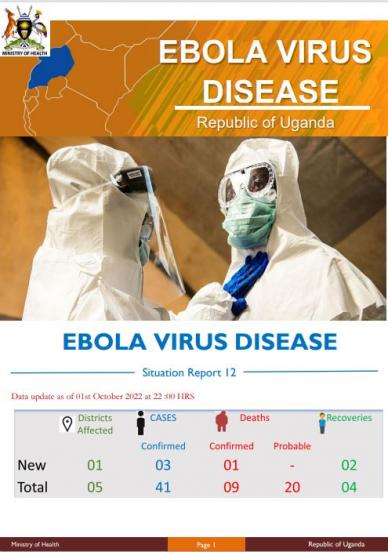 Ebola Virus Disease in Uganda SitRep - 12