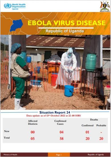Ebola Virus Disease in Uganda SitRep - 24