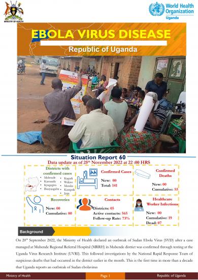 Ebola Virus Disease in Uganda SitRep - 61