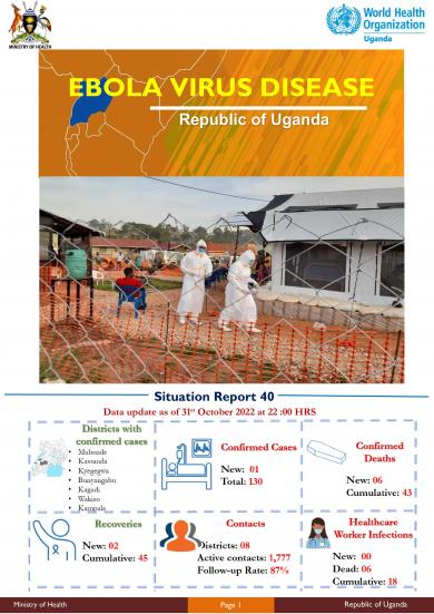 Ebola Virus Disease in Uganda SitRep - 40