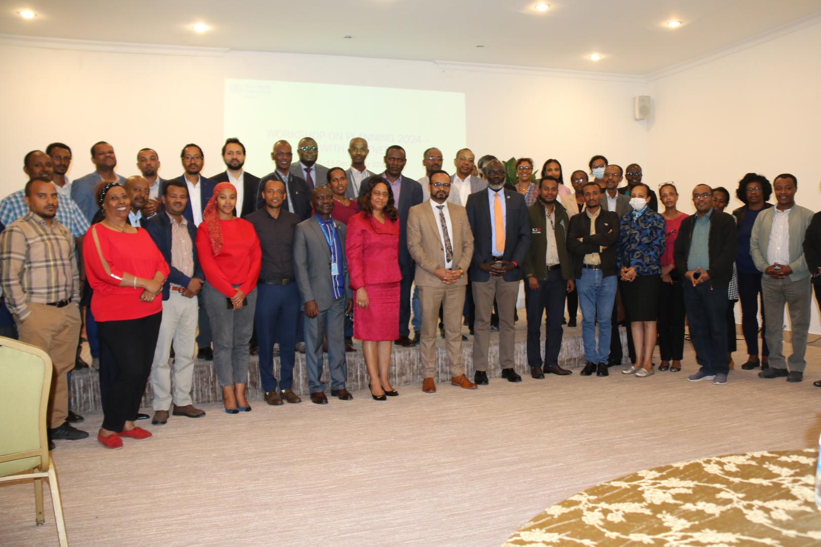 WHO Ethiopia Successfully Completes Workshop of Biennium 2024-2025 Planning