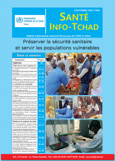 Bulletin annuel - Info Santé du Tchad