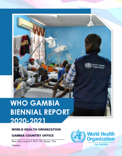 WHO Gambia Biennial Report 2020-2021