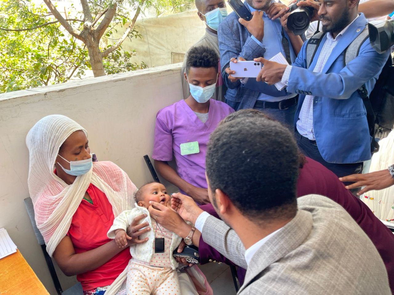 Ethiopia kicks off a nationwide integrated measles vaccination campaign targeting over 15.5 million children