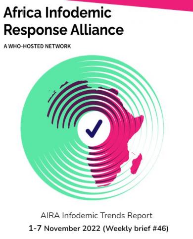 AIRA Infodemic Trends Report - November 1 (Weekly Brief #46 of 2022)