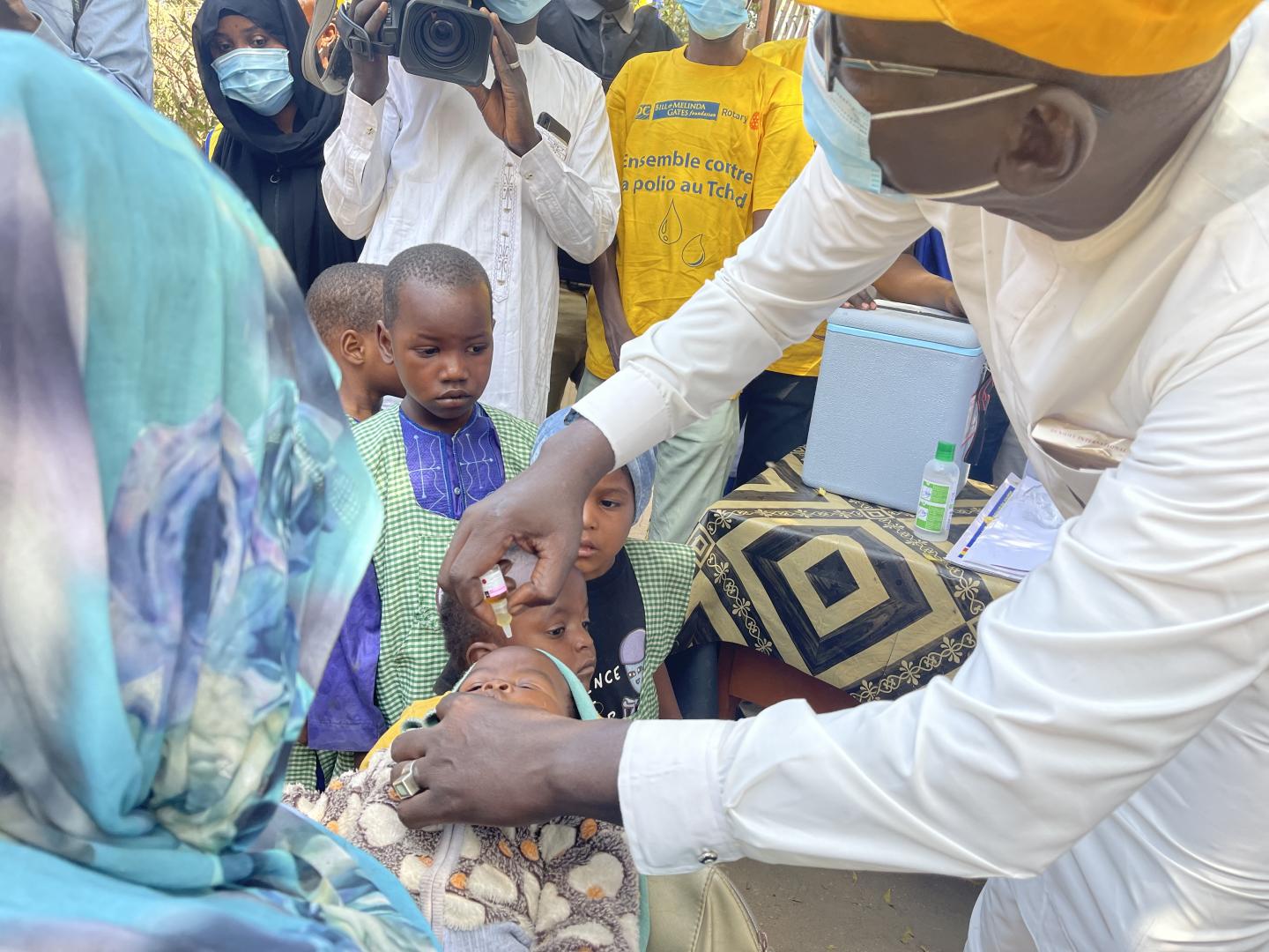 Journée de vaccination contre la polio