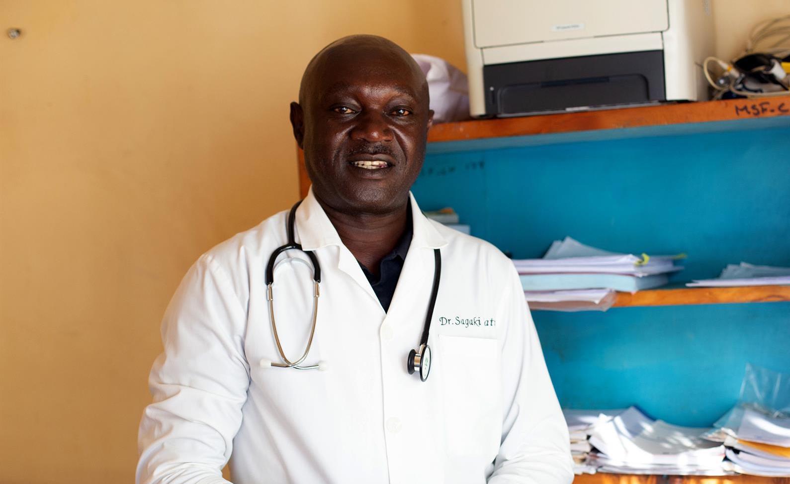 Dr Sagaki is the medical superintendent of the Amudat hospital, Uganda. He has extensive experience treating VL patients. “Most of the patients have low immunities due to malnutrition; we are not only treating VL but other diseases (TB, Malaria, ...)”
