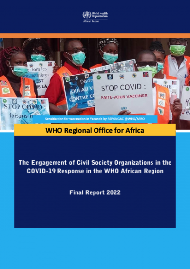 The Engagement of Civil Society Organizations in the COVID-19 Response in the WHO African Region