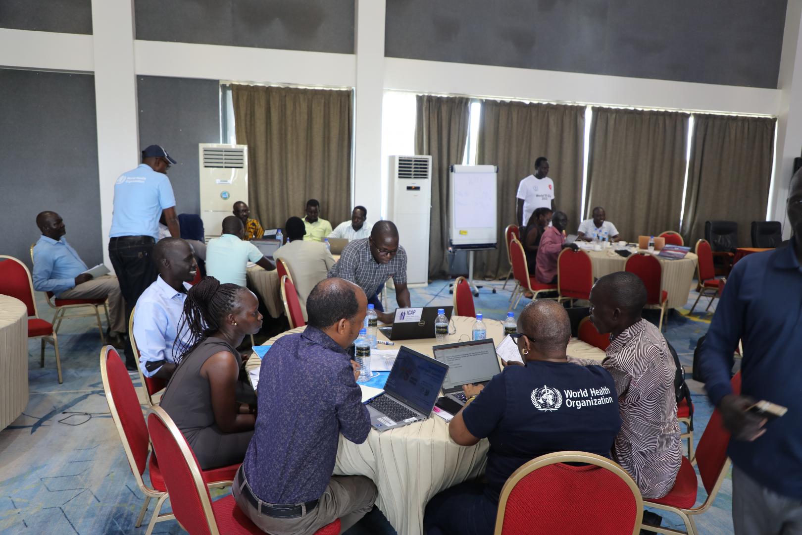 South Sudan condcuted simulation exercise training of trainers in Juba 