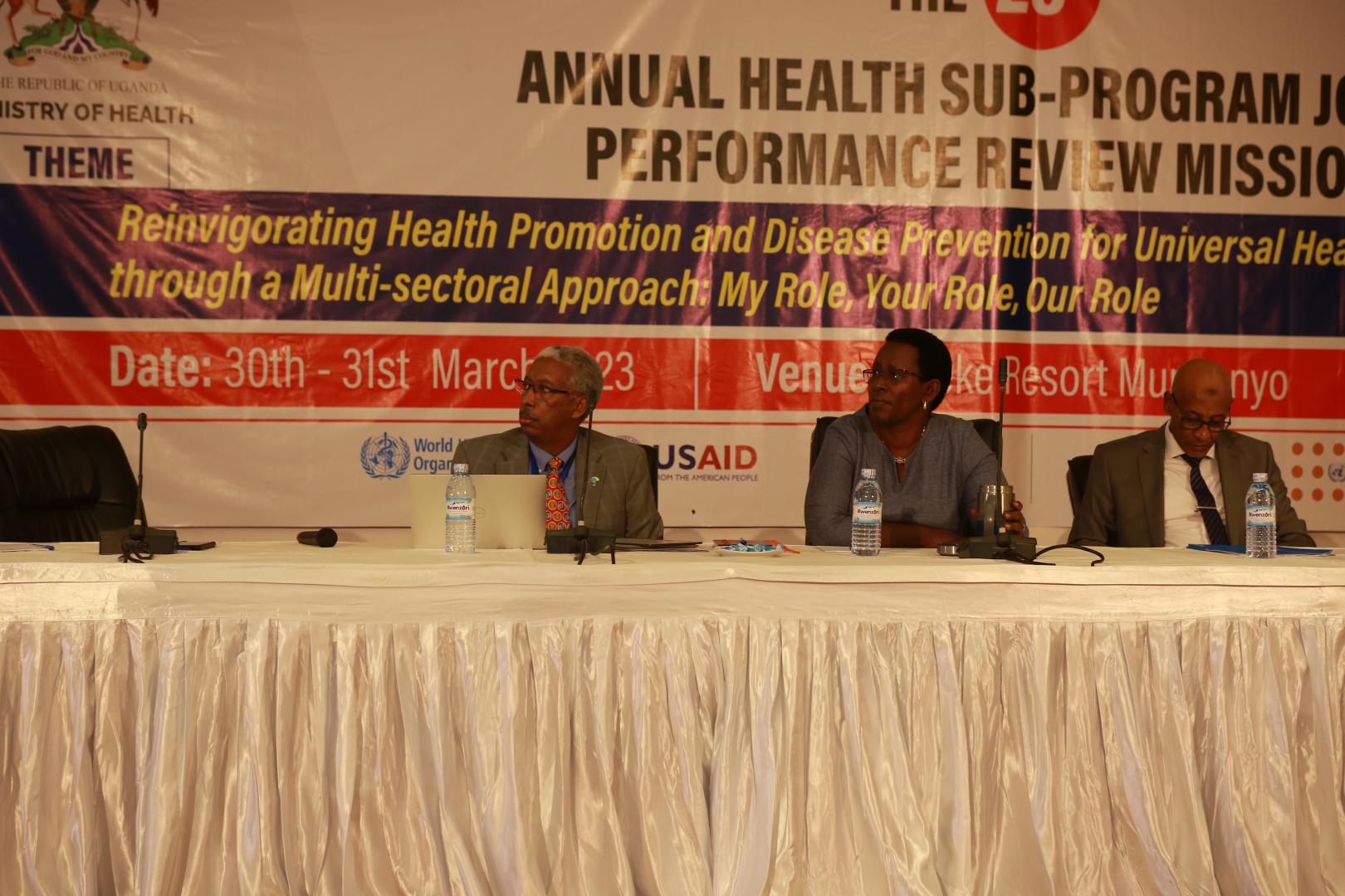 Joint Health sector Review meeting