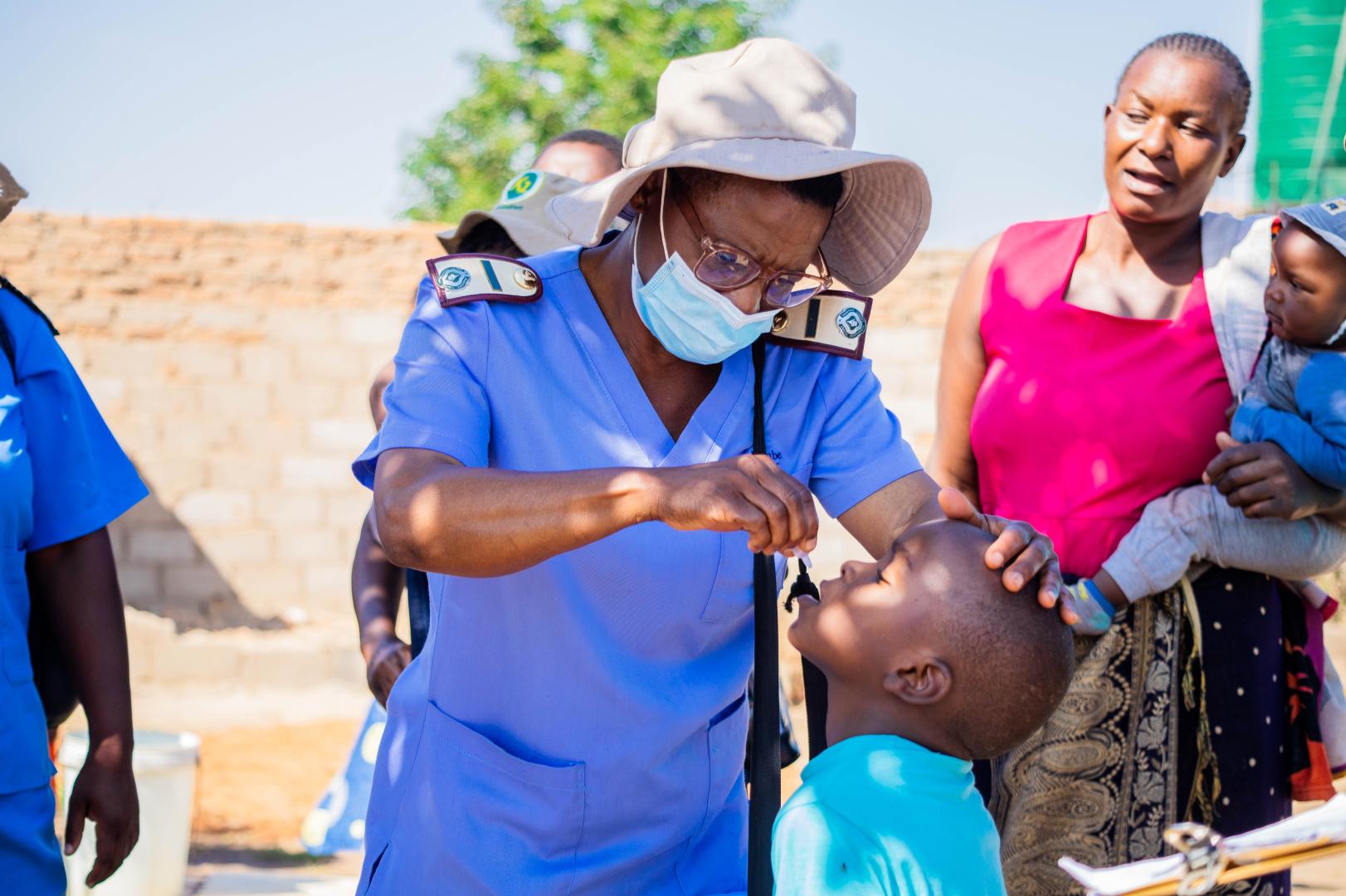 third round of polio vaccination campaign