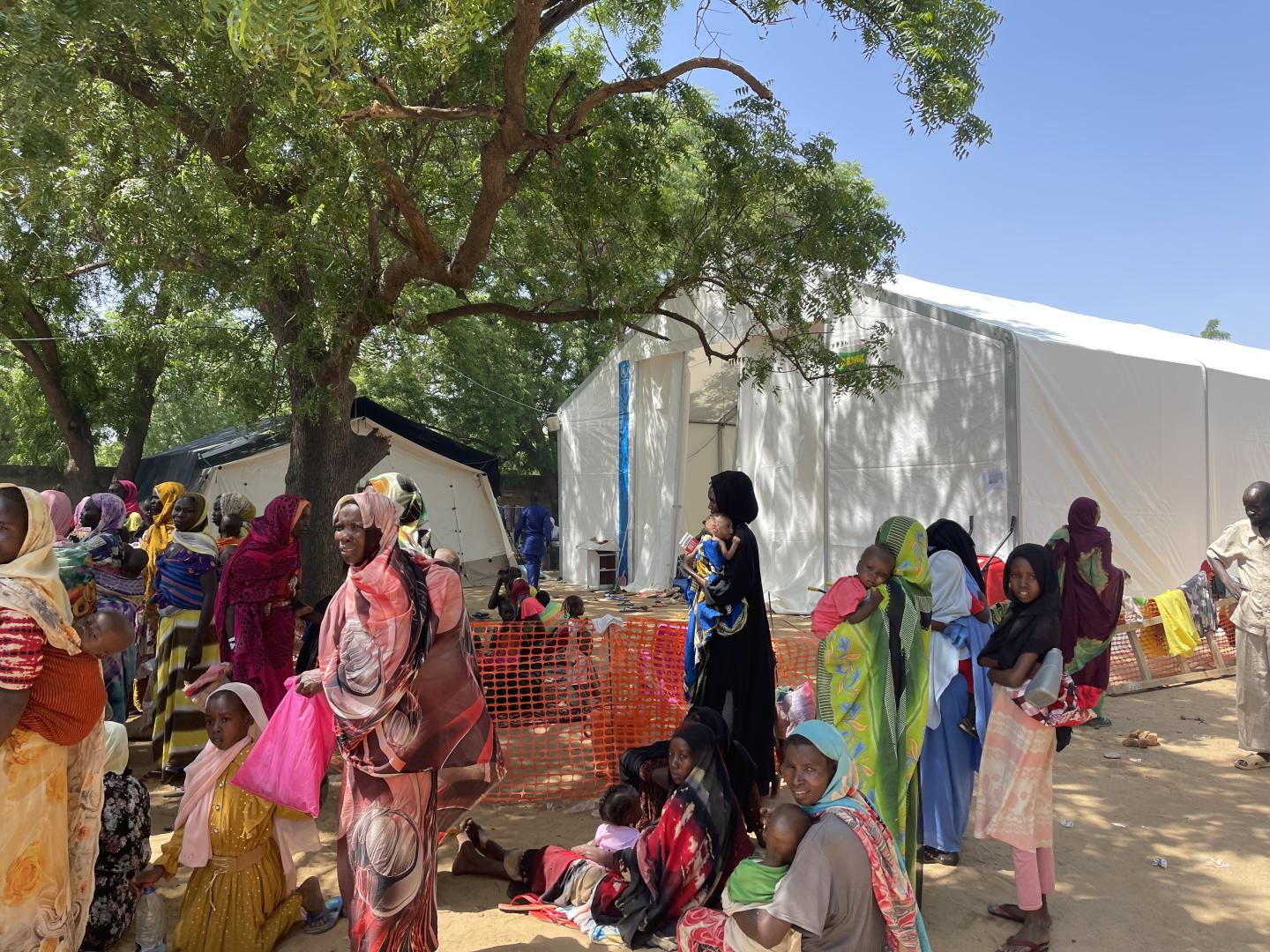 Augmentation des besoins en matière de santé suite au déplacement de millions de personnes en raison du conflit au Soudan
