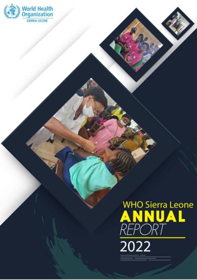 WHO Sierra Leone annual report for 2022