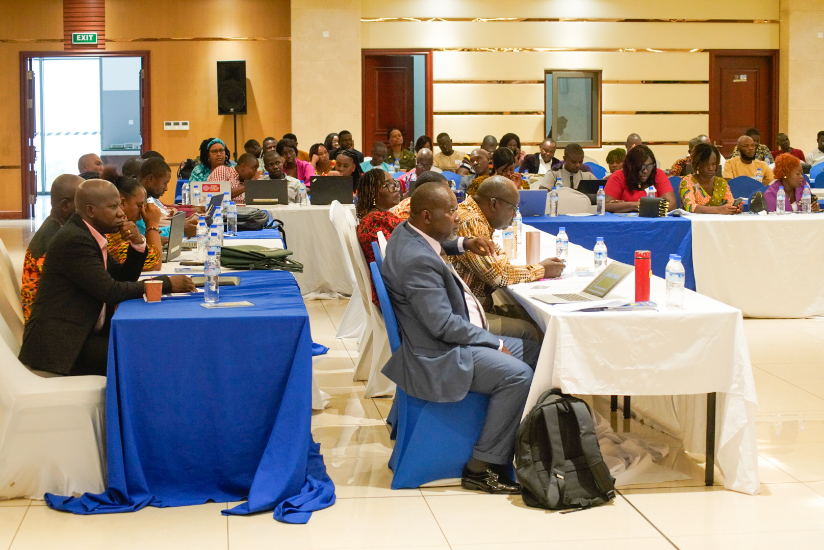 Partial view of participants at the AAR meeting in Liberia