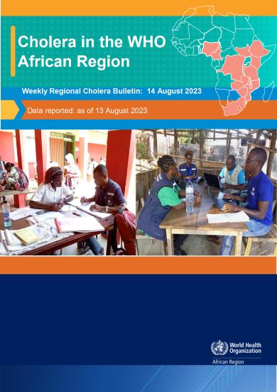 Weekly Regional Cholera Bulletin: 14 August 2023