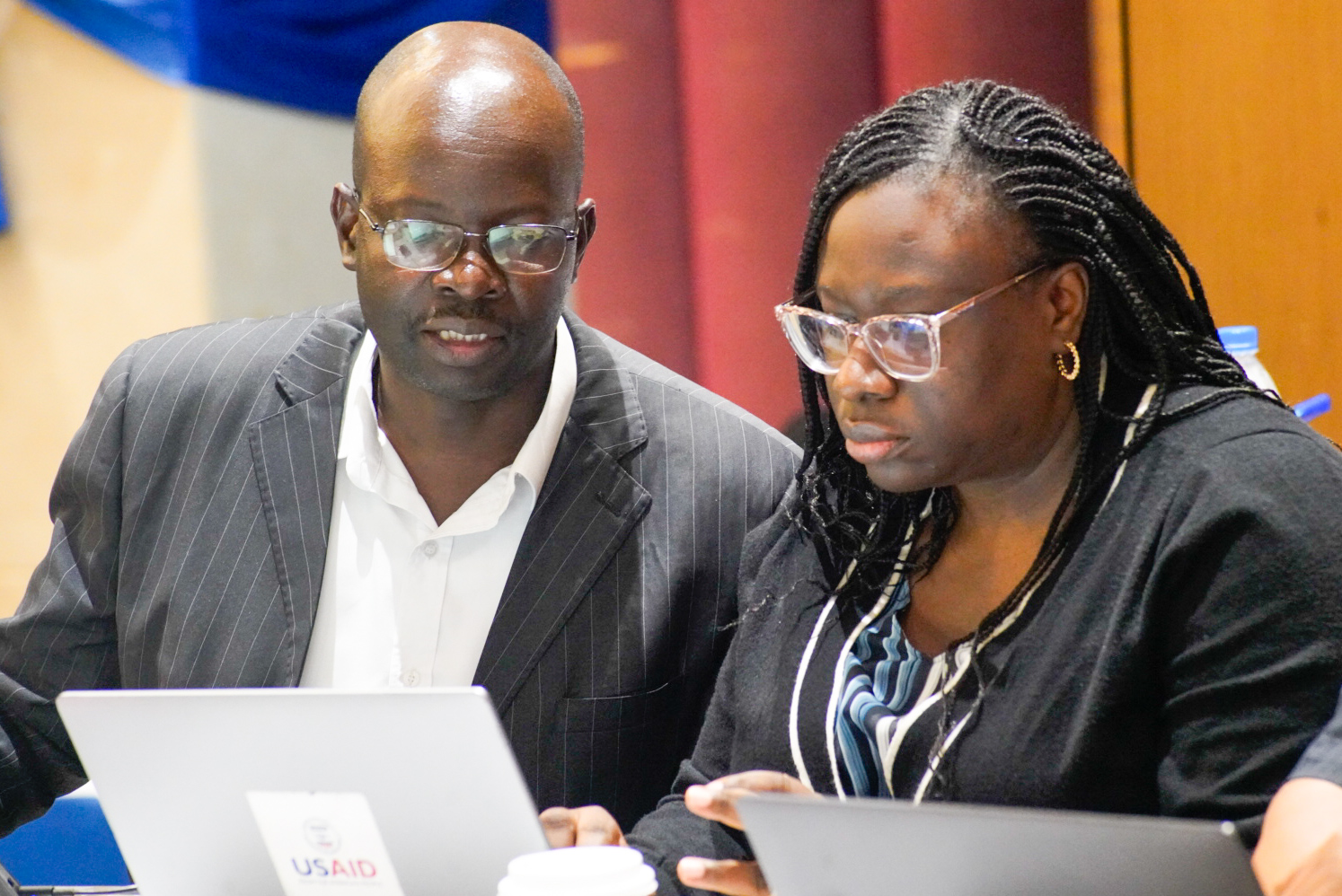 External Evaluators brainstorming during JEE mission in Liberia