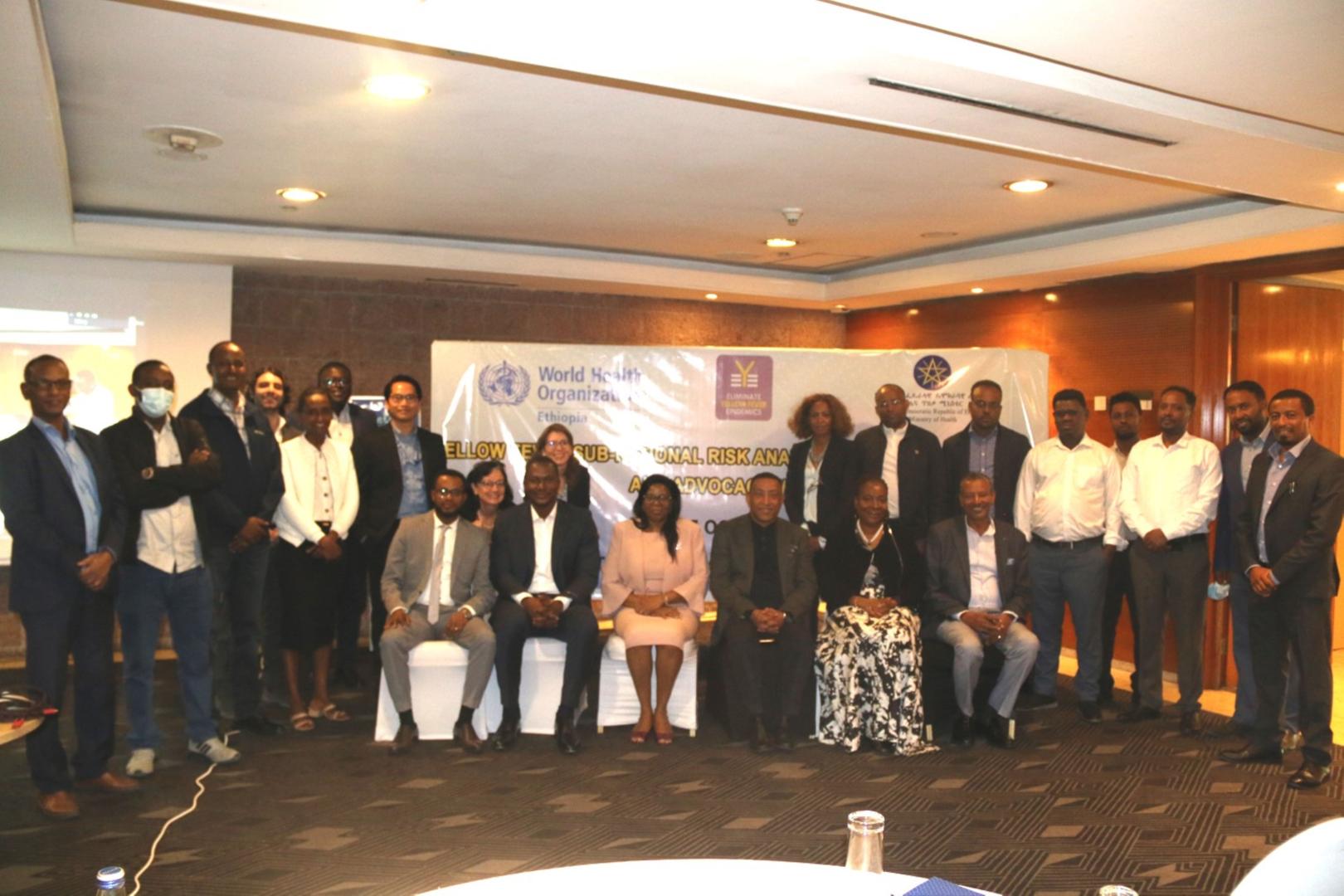 The Yellow Fever Sub-National Risk Analysis Finding Conveys the relative risks of regions in Ethiopia: WHO organizes the dissemination workshop