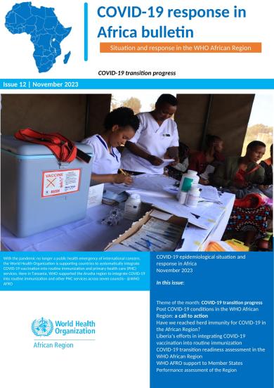 Here in Tanzania, WHO supported the Arusha region to integrate COVID-19 into routine immunization and other PHC services across seven councils–