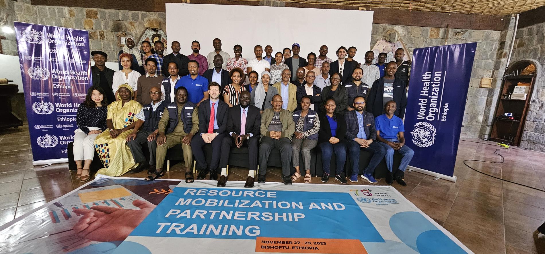 WHO Ethiopia Trains Technical Staff on Resource Mobilization