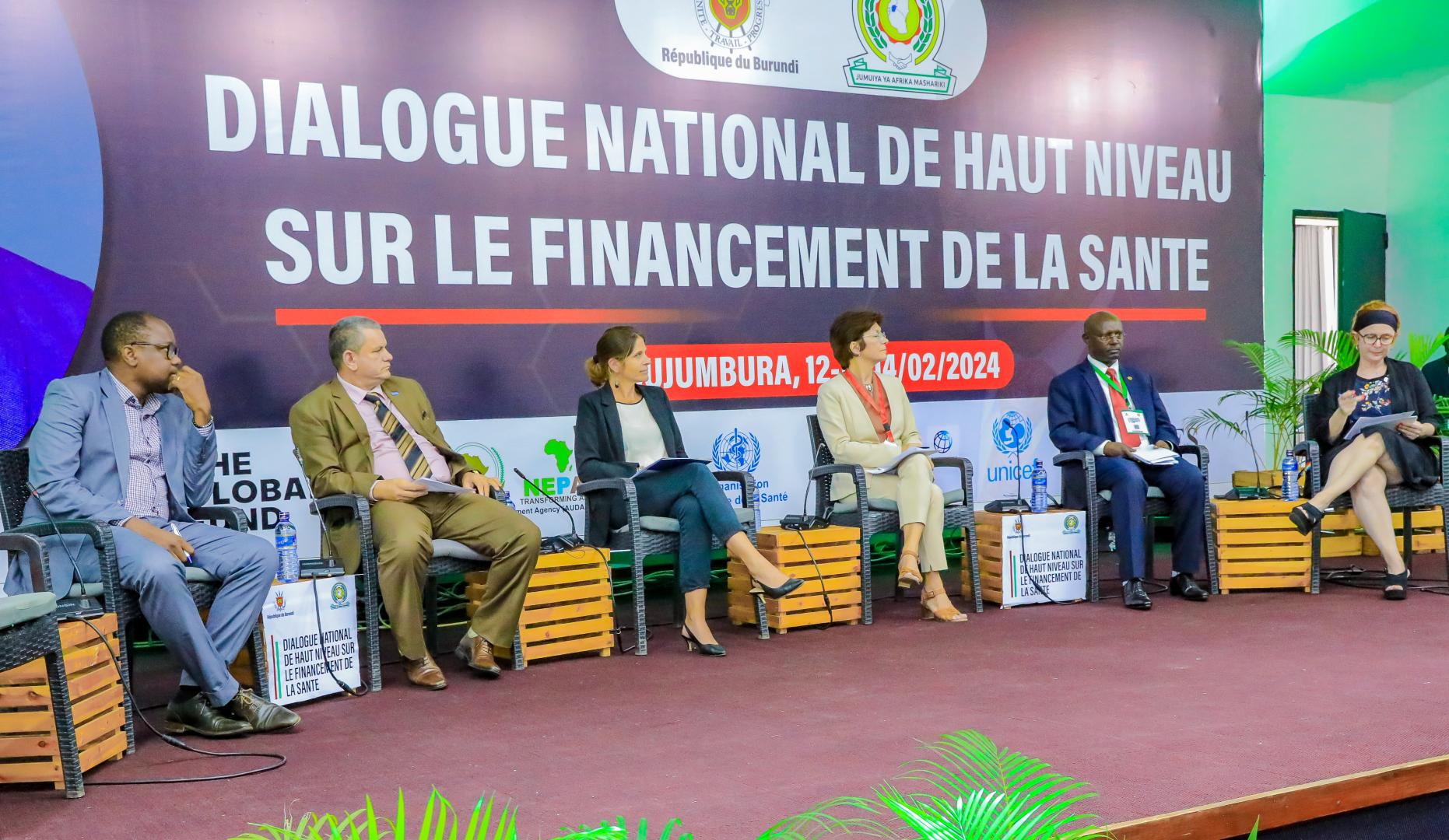 Dialogue national sur le financement de la santé : Mobiliser plus d’argent pour tendre vers la CSU, le Burundi s’y engage!