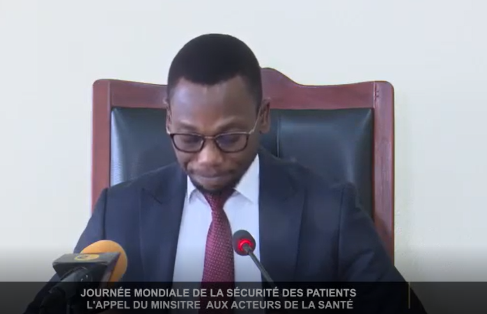 JMSP 2023: l'appel du Ministre de la Santé aux acteurs de la santé au Bénin