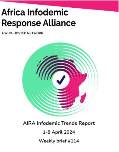 AIRA Infodemic Trends Report 1-8 April 2024