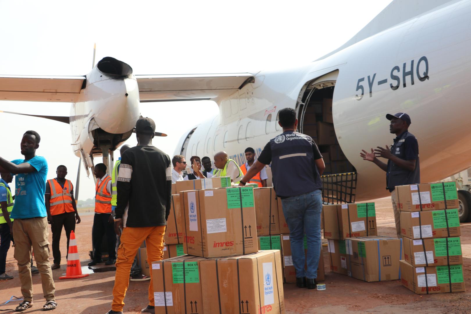 WHO South Sudan prepositioned emergency health kits from existing stockpiles in areas adjacent to the Sudan-South Sudan border