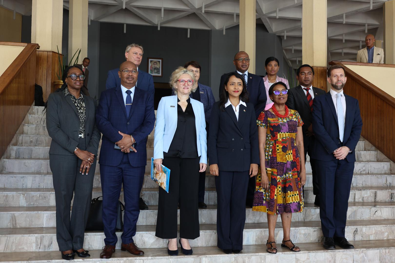 GPEI Delegation meeting at the Minister of Foreign Affairs of Madagascar.